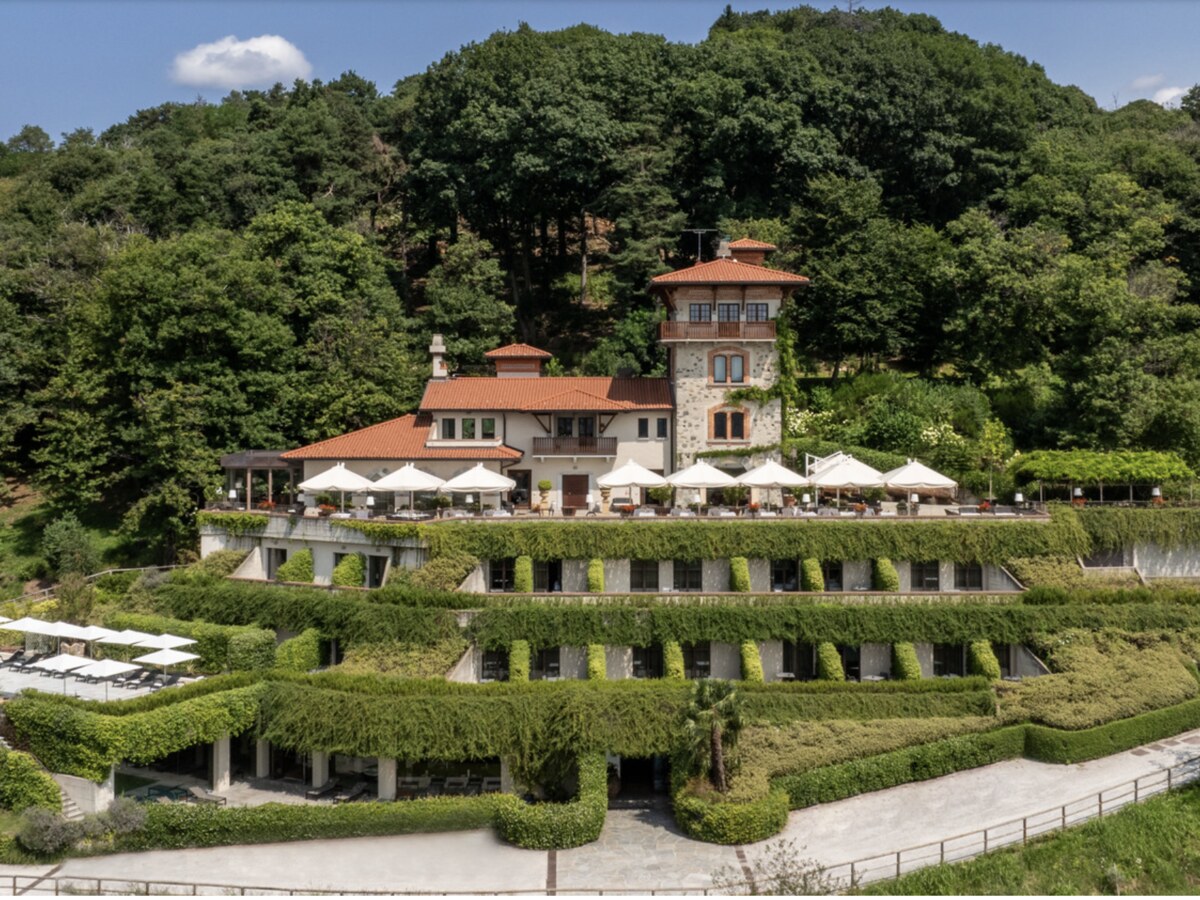 La Tenuta de l'Annunziata a Uggiate con Ronago, sede del ritiro, immersa nel verde